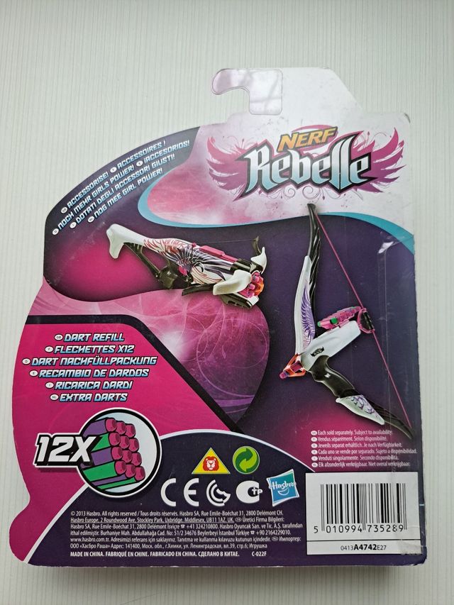 Recambio dardos Nerf Rebelle