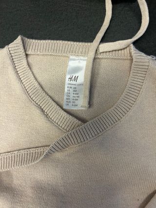 Completo beige neonato nuovo