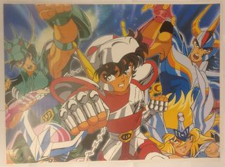 Poster Anime Saint Seiya/Caballeros del Zodiaco