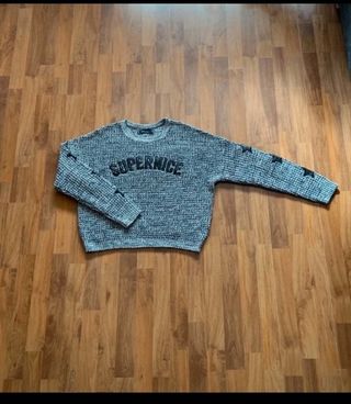 Jersey lana gris