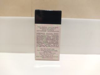 Miniatura perfume Miu Miu Twist