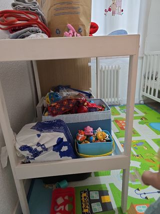 Cambiador ikea y colchoneta