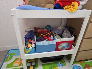 Cambiador ikea y colchoneta