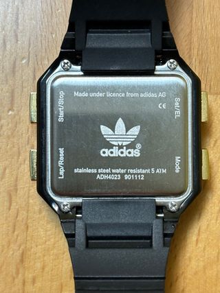 Adidas Watch Black Gold Sport ADH4023