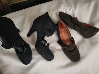 Lote 6 pares zapatos mujer talla 39