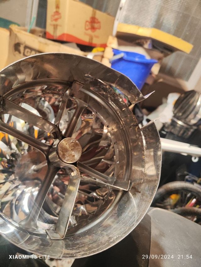 Sombrero extractor de humos 200mm