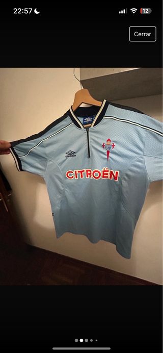 Camiseta retro Real Club Celta de Vigo