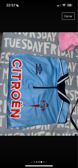 Camiseta retro Real Club Celta de Vigo