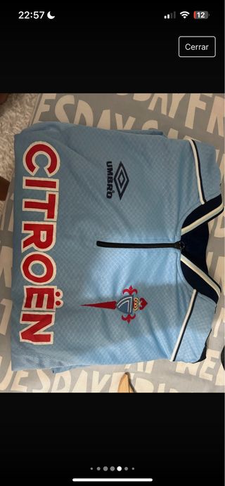 Camiseta retro Real Club Celta de Vigo