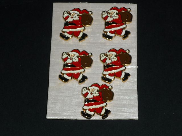 LOTE DE 5 PINS DE PAPA NOEL