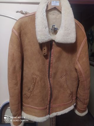 Vendo chaqueta de aviador en cuero