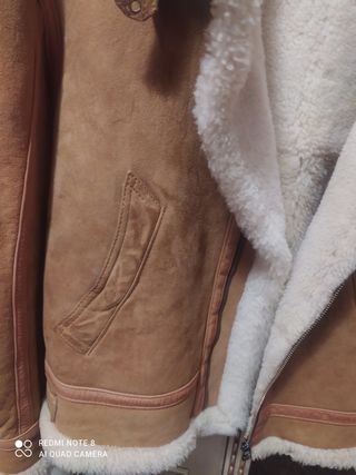 Vendo chaqueta de aviador en cuero