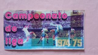 ALBUM CROMOS FÚTBOL LIGA 1974/75