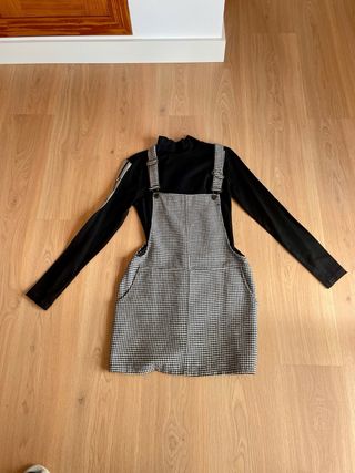 Vestido pata de gallo