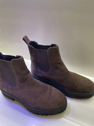 Botas ante marron chocolate