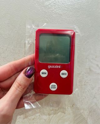 Timer da cucina Guzzini colore rosso
