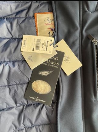 Chaqueton parka azul marino 