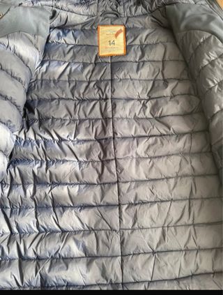 Chaqueton parka azul marino 