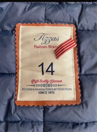 Chaqueton parka azul marino 