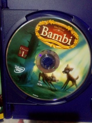 DVD Bambi edición especial 2 discos.