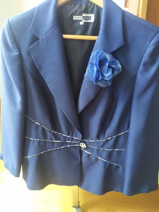 Conjunto chaqueta, vestido