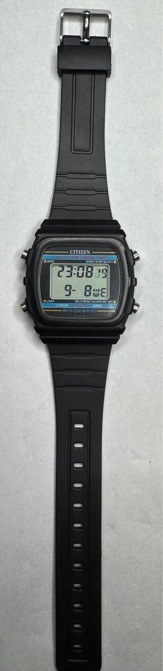 CITIZEN MULTIALARM CHRONO DUAL TIME