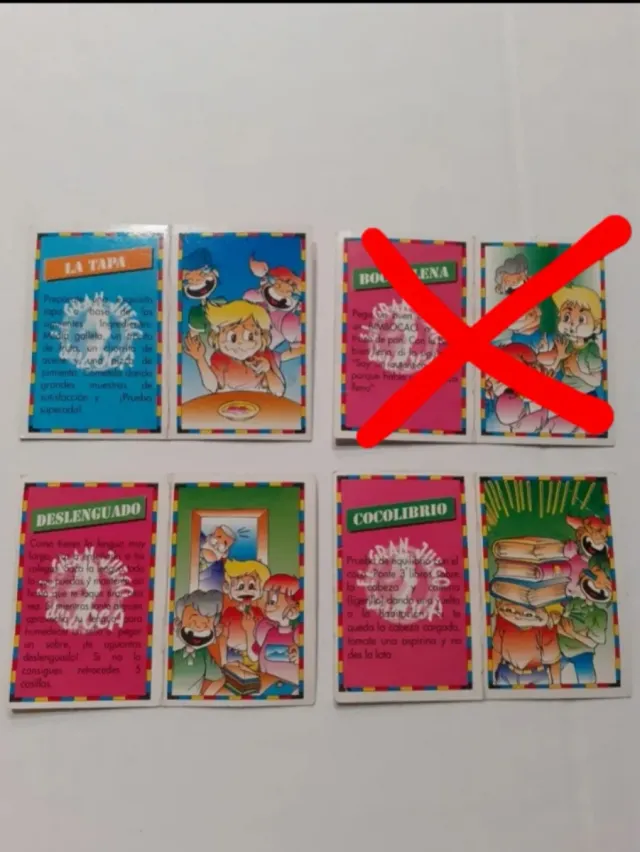 Cromos El gran Juego de la Oca BimboCao