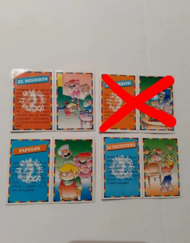 Cromos El gran Juego de la Oca BimboCao