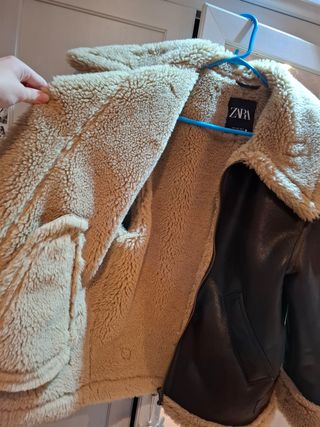 ZARA Chaqueta aviador