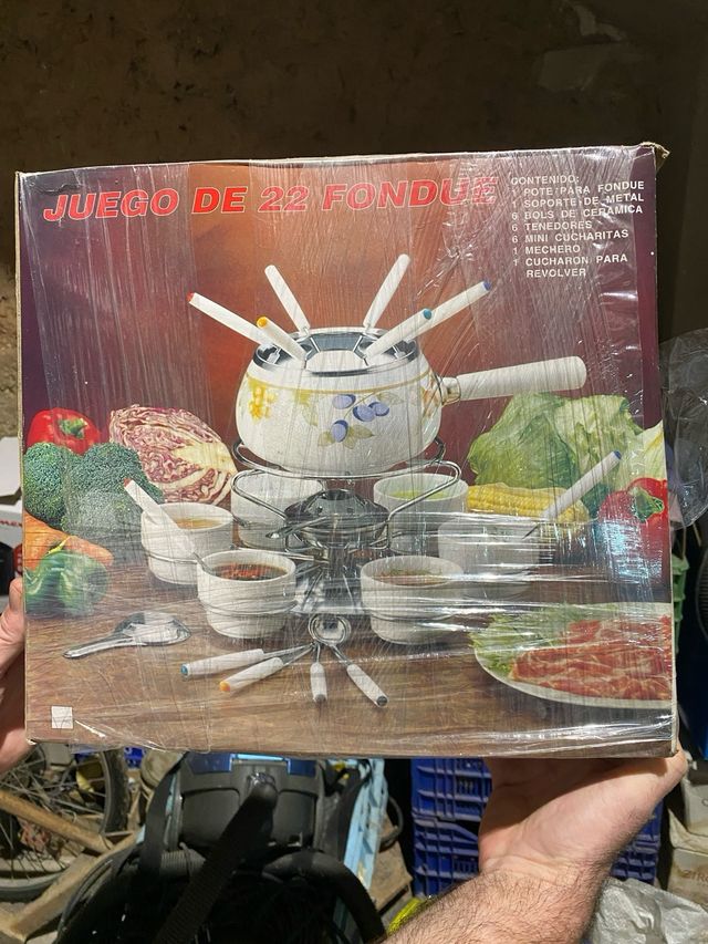 Maquina de Fondue - Juegos de 22 fondue