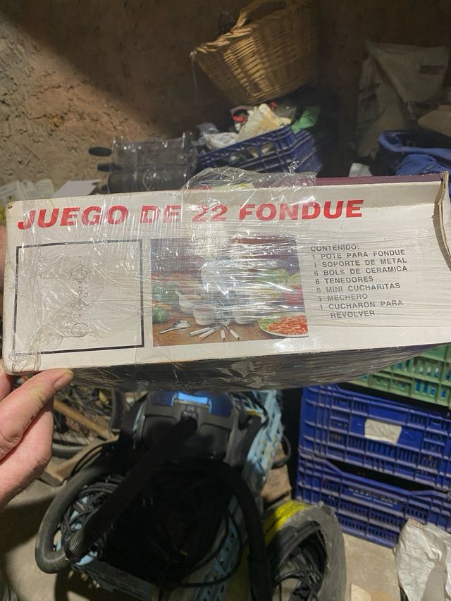 Maquina de Fondue - Juegos de 22 fondue