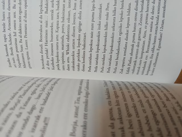 Libro de lectura euskera