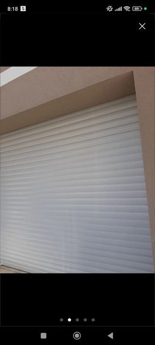 Serranda bianca in pvc