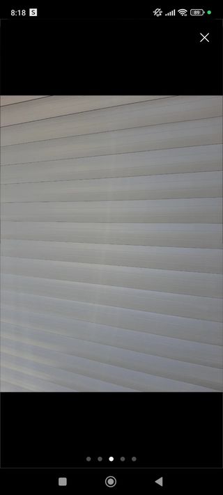 Serranda bianca in pvc