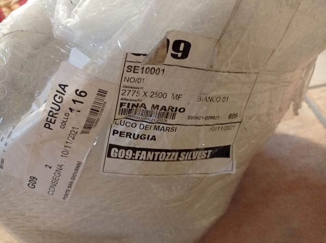 Serranda bianca in pvc