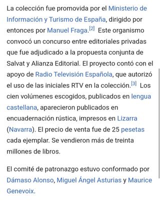 Colección Biblioteca Básica Salvat,  100 libros