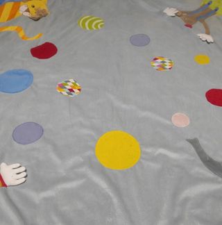 Coperta particolare per culla bambini animata