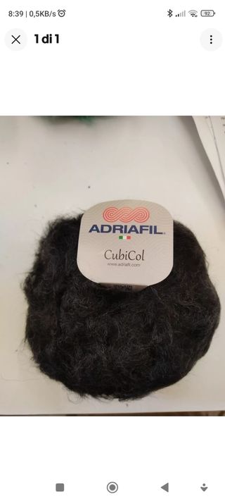 GR. 450 Gomitoli Cubicol nero