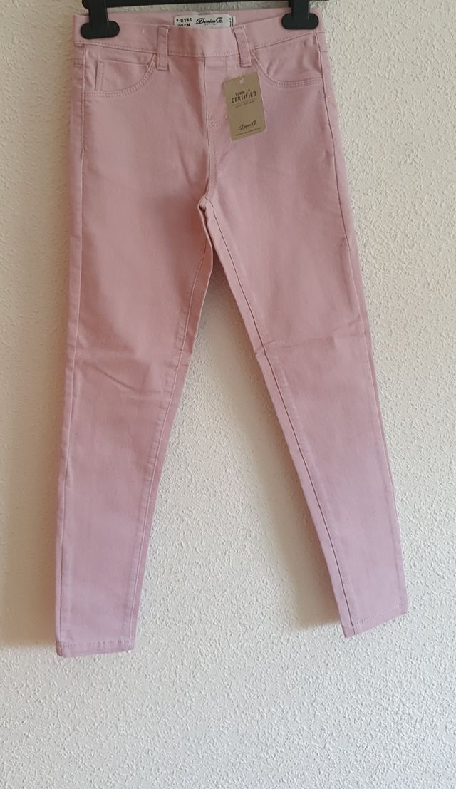Vaquero rosa Talla 7-8 años "Nuevo"