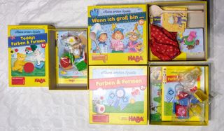 HABA Lote de juegos educativos INFANTIL 2+ 