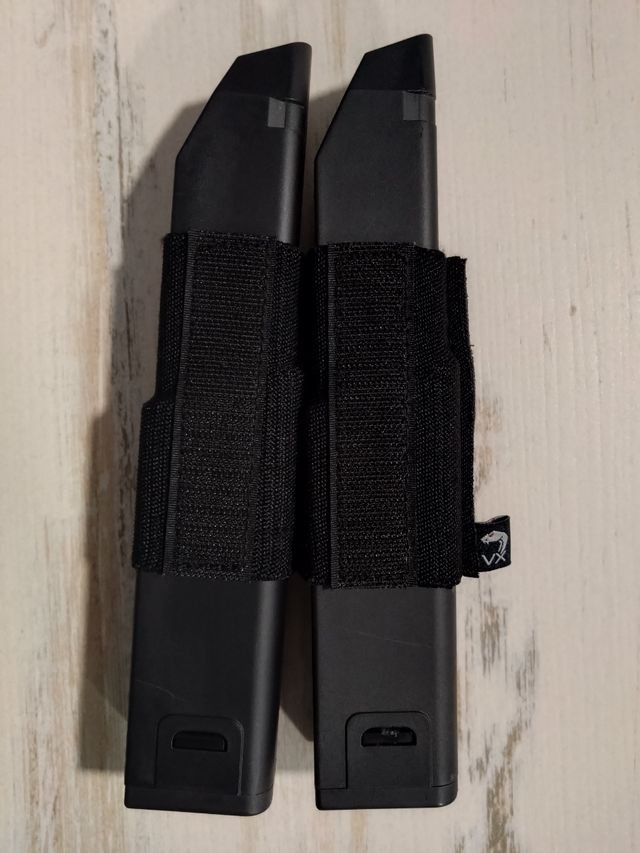 Porta Cargador velcro doble SMG