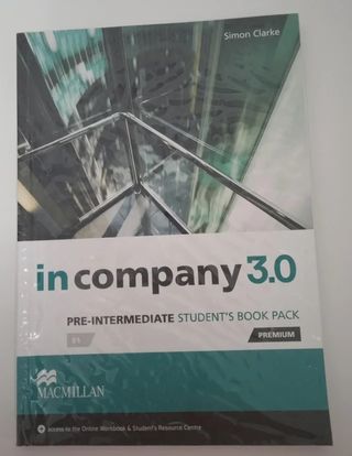Libro de inglés: in company 3.0 ( B1 )