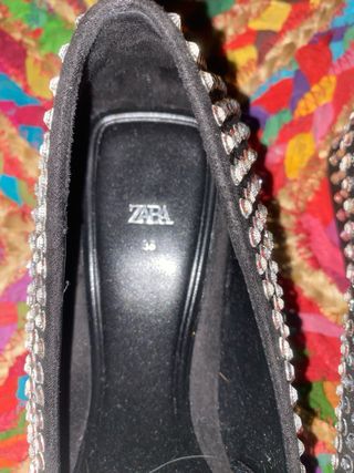 Bailarina strass zara