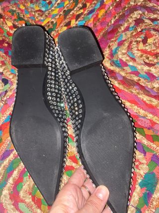 Bailarina strass zara