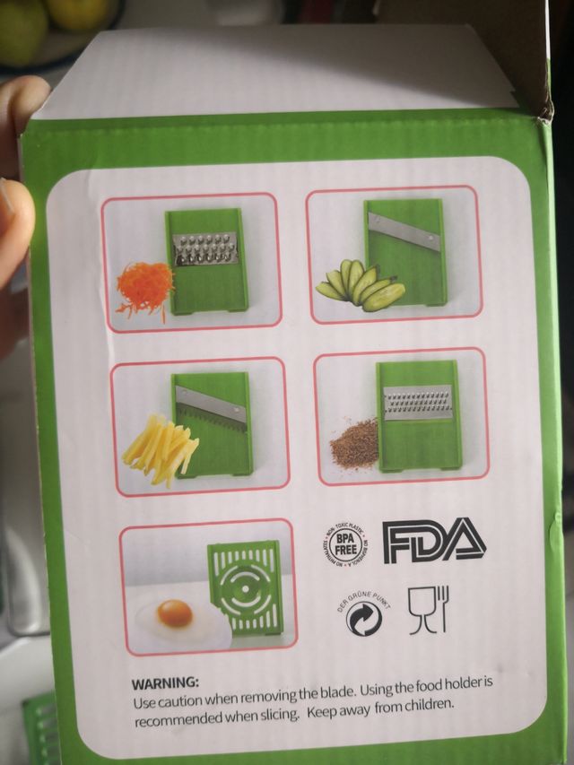 Mandolina impecable. Múltiples usos.