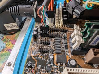 PLACA BASE pentium SLOT 1 FORMATO BABY AT (LEER!)