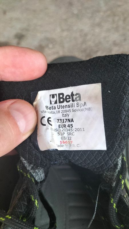 Scarpe Antinfortunistiche Beta 7317NA Active