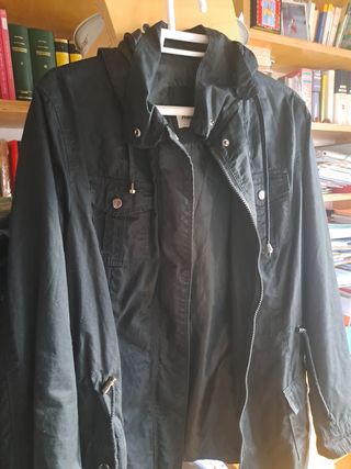 Parka negra