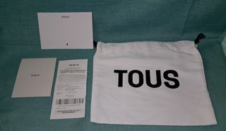 BOLSA TOUS TELA CON CERTIFICADO AUTENTICIDAD 