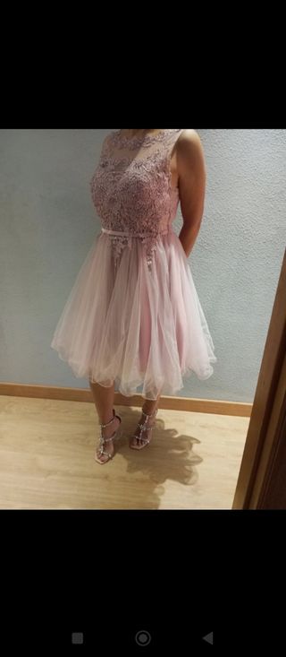 Vestido pedreria
